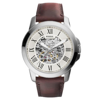 フォッシル(FOSSIL)の新品 フォッシル メンズ 腕時計 自動巻き ME3099 ブラウンレザー 送料込(腕時計(アナログ))