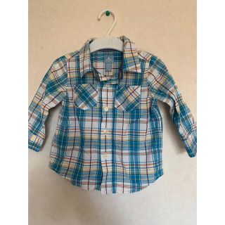 ギャップ(GAP)のGAP チェックシャツ　70(シャツ/カットソー)