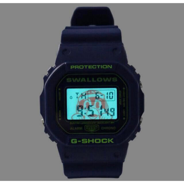 G-SHOCK(ジーショック)の東京ヤクルトスワローズ G-SHOCK（2021年Swallowsモデル） メンズの時計(腕時計(デジタル))の商品写真