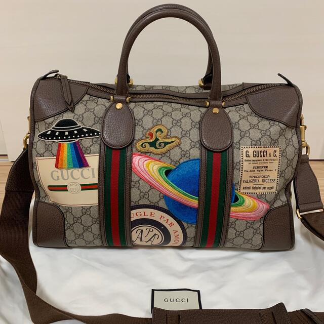GUCCI グッチ GGスプリーム クーリエ 2way ボストンバッグ オンラインストア正規品 GUCCI GGスプリーム クーリエ 2wayクラッチバッグ ショルダーバッグ
