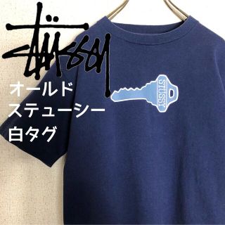 ステューシー(STUSSY)の90’  OLD STUSSY オールド ステューシー 白タグ Tシャツ(Tシャツ(半袖/袖なし))