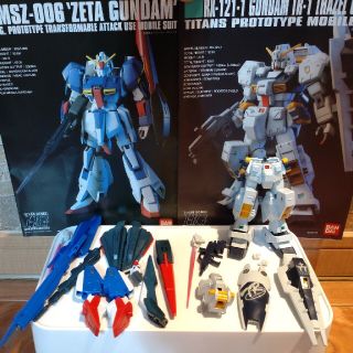 【ガンプラ】HG、Zガンダム・ヘイズル改【ジャンク品】(模型/プラモデル)