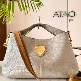ATAO - 超美品 アタオ チヴィ 38,500円 2wayレザーショルダーバッグ