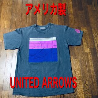 ユナイテッドアローズ(UNITED ARROWS)のアメリカ製　ユナイテッド　アローズ　ブルーレーベル　Tシャツ(Tシャツ/カットソー(半袖/袖なし))
