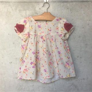 エニィファム(anyFAM)のエニィファム　110サイズ　花柄トップス(Tシャツ/カットソー)