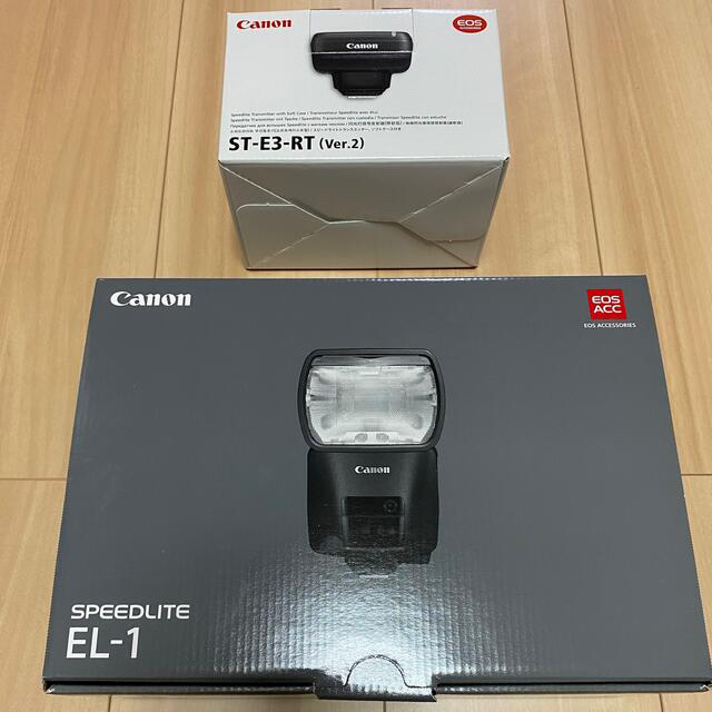 Canon(キヤノン)のEL-1&ST-E3-RT(ver.2)セット スマホ/家電/カメラのカメラ(ストロボ/照明)の商品写真