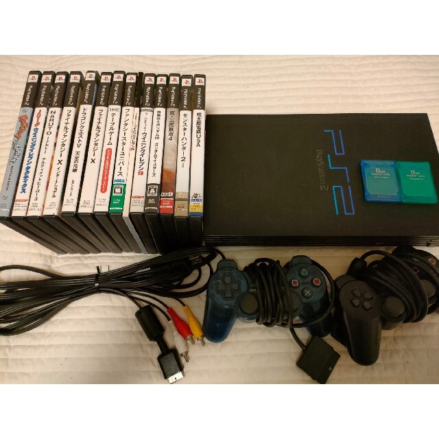 PlayStation2(プレイステーション2)のPS2セット　ジャンク品 エンタメ/ホビーのゲームソフト/ゲーム機本体(家庭用ゲーム機本体)の商品写真