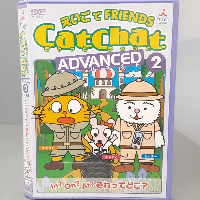 幼児英語　CatChat キャットチャット　2枚まとめ売り　DVD - 8