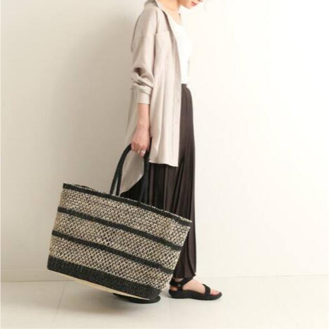 SLOBE IENA(スローブイエナ)のBagmati バグマティ SLOBE別注 ABACA トートバッグ カゴバック レディースのバッグ(かごバッグ/ストローバッグ)の商品写真