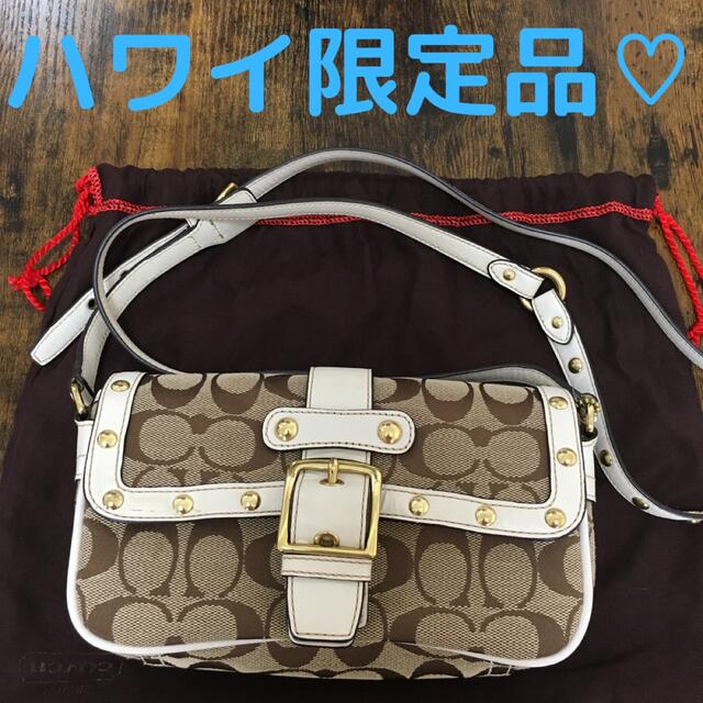 ハワイ限定品♡COACH コーチ ショルダーバッグ | フリマアプリ ラクマ