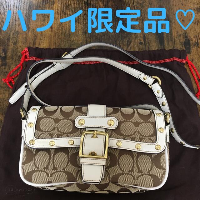 ショルダーバッグハワイ限定品♡COACH コーチ ショルダーバッグ