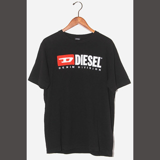 ディーゼル(DIESEL)のDIESEL ディーゼル ロゴ クルーネック 半袖Tシャツ L ブラック /◆(Tシャツ/カットソー(半袖/袖なし))