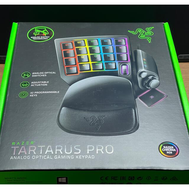 FF14RAZER TARTARUS PRO 左手デバイス 左手キーボード　ほぼ未使用