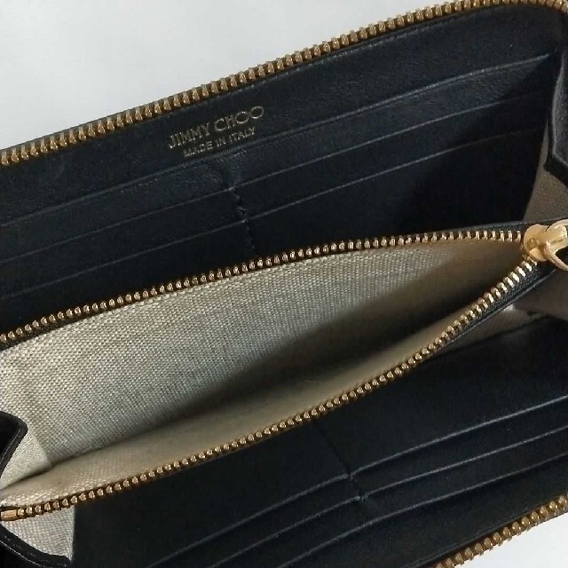 ていて JIMMY CHOO ラウンドファスナー長財布の通販 by Niko's shop ...