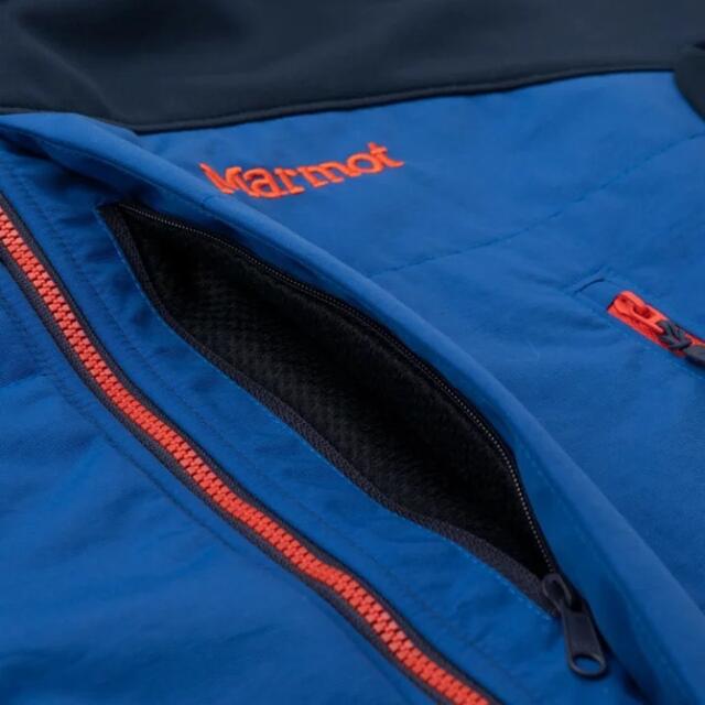 MARMOT(マーモット)のMarmot マーモット ソフトシェル アクトラピッドジャケット青 メンズL新品 メンズのジャケット/アウター(マウンテンパーカー)の商品写真