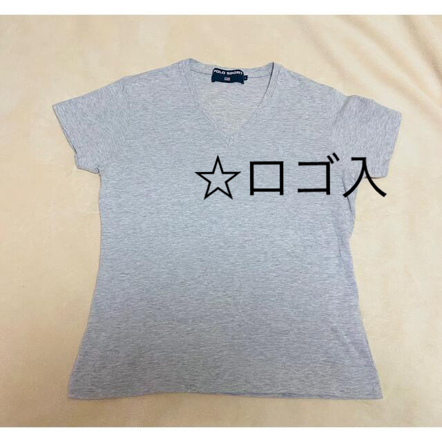 Ralph Lauren(ラルフローレン)の❤️ ラルフローレン　スポーツレディース　 ロゴ入り霜降りTシャツ　Lサイズ  レディースのトップス(Tシャツ(半袖/袖なし))の商品写真