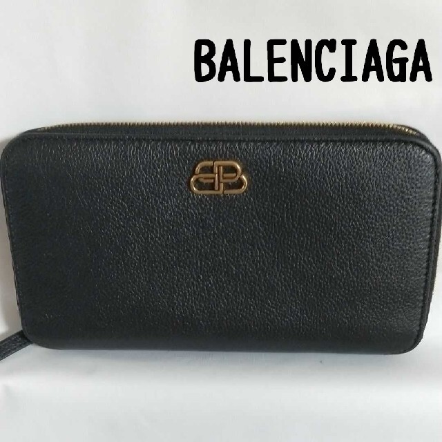 Balenciaga - 【美品】BALENCIAGA／バレンシア／BB／ジップウォレット