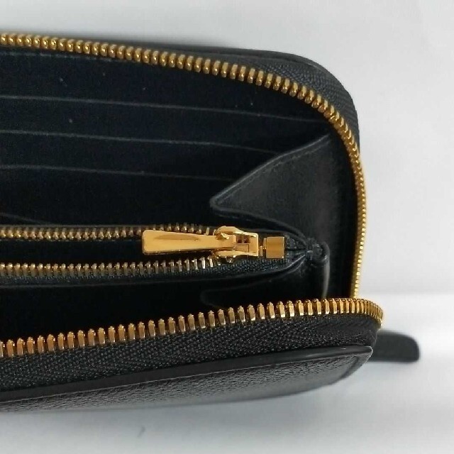 【美品】BALENCIAGA/バレンシア/BB/ジップウォレット/長財布