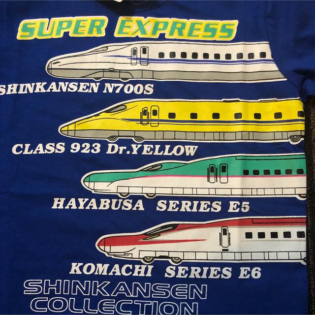JR - 新品☆タグ付き☆新幹線☆トレイン☆Tシャツ☆ブルー☆110の通販
