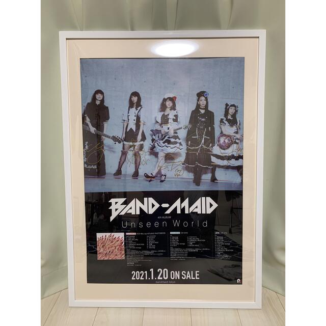 【値下げしました】BAND-MAID メンバー直筆サイン入りポスター