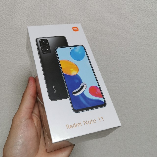 Redmi Note 11　グラファイトグレー　新品 simフリースマホ/家電/カメラ