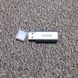 UGREEN USB 外付け サウンドカード 3.5mm 変換アダプタ(PC周辺機器)