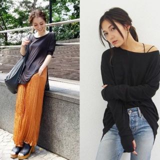 アングリッド(Ungrid)のR☆！S様専用 2016AW 今期新作 Ungrid ルーズロングスリーブTee(Tシャツ(長袖/七分))