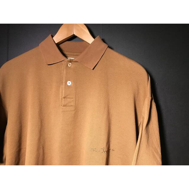 JieDa PIQUE POLO SHIRT BROWN 1ビッグシルエット - www.sakit.com.sa