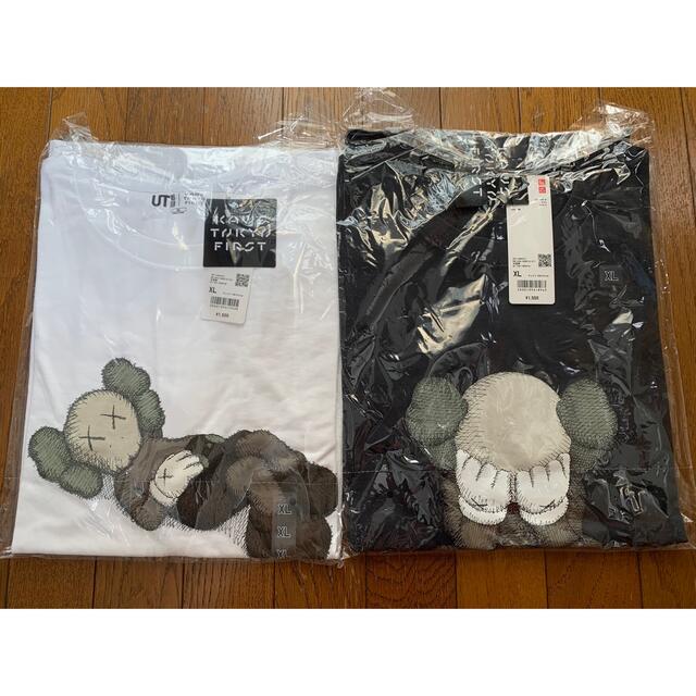 トップスKAWS×UT カウズ ユニクロ UNIQLO 2枚セット XL