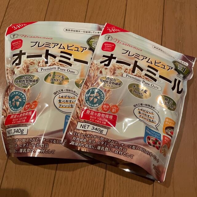 プレミアムピュア　オートミール　2袋 食品/飲料/酒の食品(米/穀物)の商品写真