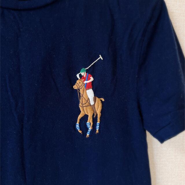 POLO RALPH LAUREN(ポロラルフローレン)のラルフローレン　ナンバリングビックポニーTシャツ　ネイビー レディースのトップス(Tシャツ(半袖/袖なし))の商品写真