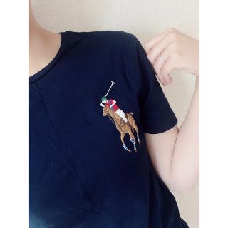 ポロラルフローレン(POLO RALPH LAUREN)のラルフローレン　ナンバリングビックポニーTシャツ　ネイビー(Tシャツ(半袖/袖なし))