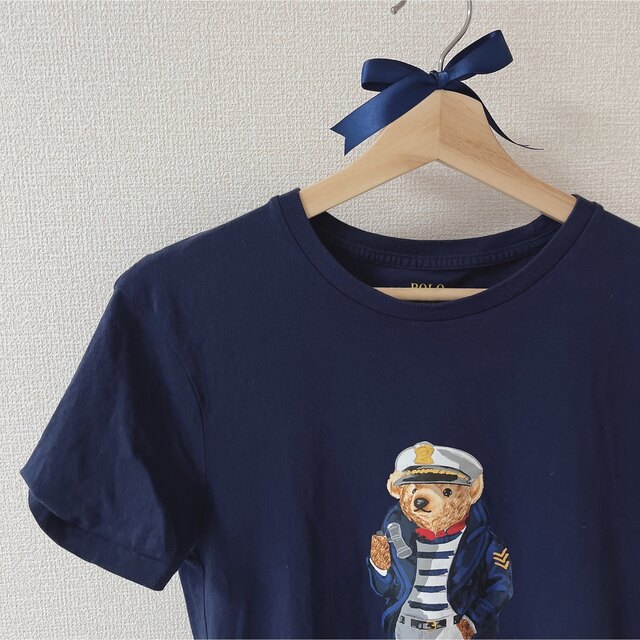 ポロラルフローレン✨ビッグロゴTシャツ新品Mサイズ♡ポロベアネイビー