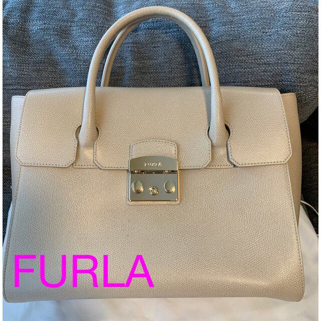 マグネット式ポケット×1付属品FURLA メトロポリス サッチェルM