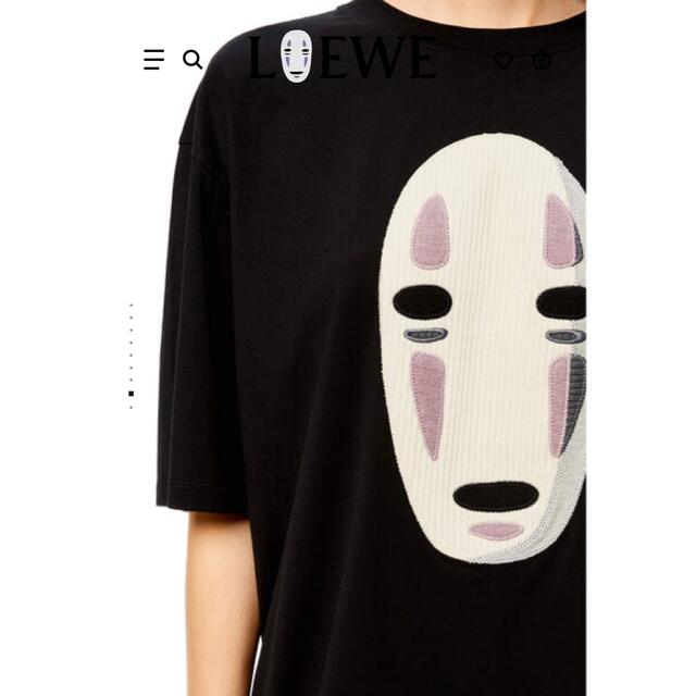 ストレッチドビー ロエベ 非売品 千と千尋の神隠し カオナシTシャツ