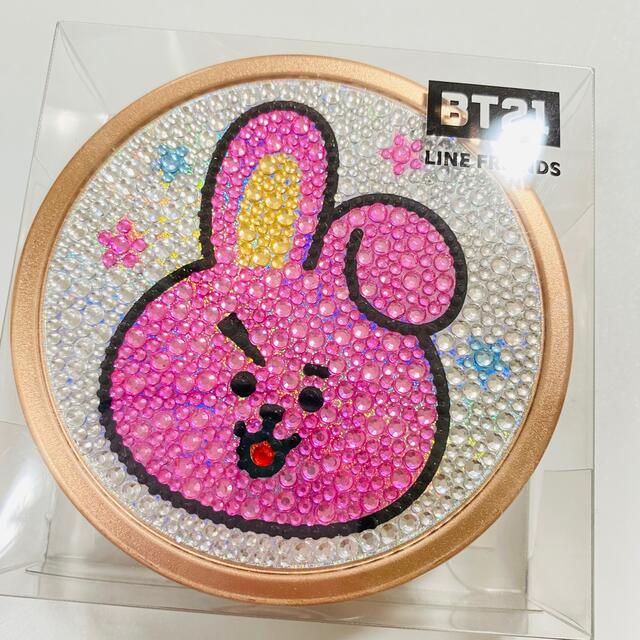 BT21(ビーティーイシビル)の新品　BT21 ラウンド缶　クキ エンタメ/ホビーのおもちゃ/ぬいぐるみ(キャラクターグッズ)の商品写真