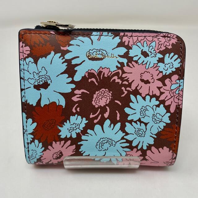 未使用☺︎Paul Smith 二つ折り財布 アーカイブフローラルプリント 花