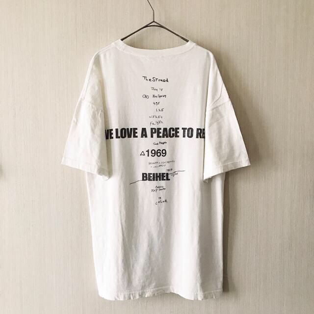 DEUXIEME CLASSE(ドゥーズィエムクラス)のドゥーズィエムクラス LOVE A PEACE バックプリントTシャツ レディースのトップス(Tシャツ(半袖/袖なし))の商品写真