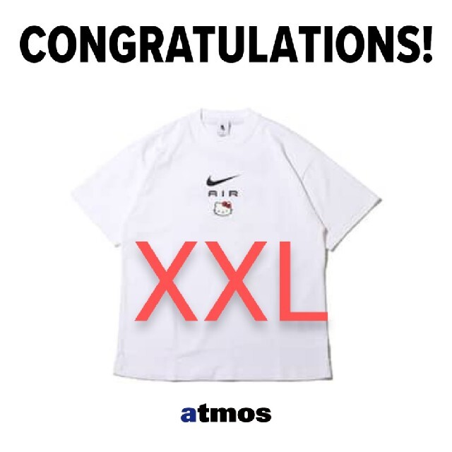NIKE×Hello kitty コラボ Tシャツ XXL NIKE×Hello kitty コラボ Tシャツ XXL