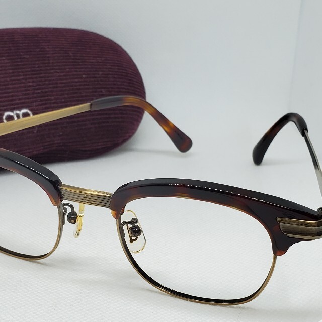 即納限定品 白山眼鏡店 Lindyarm 白山眼鏡舐達磨 DELTA9KID LINDYの