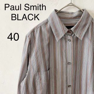 ポールスミス(Paul Smith)のポールスミス　ブラックレーベル　マルチストライプ　シャツ　ブラウス　 40(シャツ/ブラウス(長袖/七分))