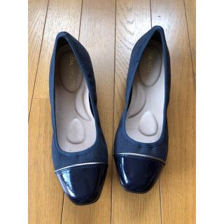 アキレス(Achilles)のALL DAY Walk 016   ネイビー　　24.5㎝(ハイヒール/パンプス)