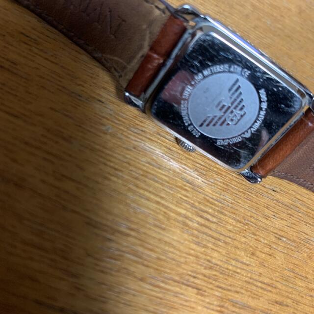 Emporio Armani(エンポリオアルマーニ)のEMPORIO ARMANI エンポリオアルマーニ　腕時計　レザーベルト レディースのファッション小物(腕時計)の商品写真