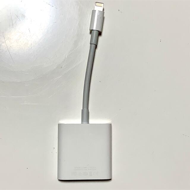 純正★Apple Lightning - USB 3カメラアダプタ★A1619