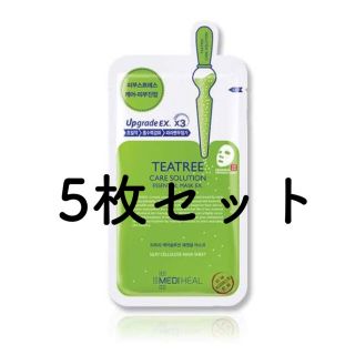 メディヒール　ティーツリー5枚セット　お試し(パック/フェイスマスク)