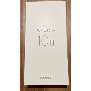Xperia - SONY Xperia 10 III A102SO ブルー
