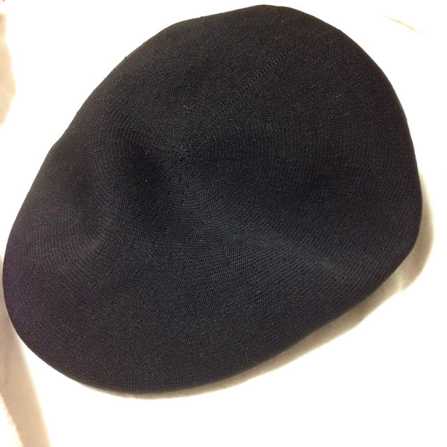 KANGOL(カンゴール)のカンゴールのハンチング♡黒 メンズの帽子(ハンチング/ベレー帽)の商品写真