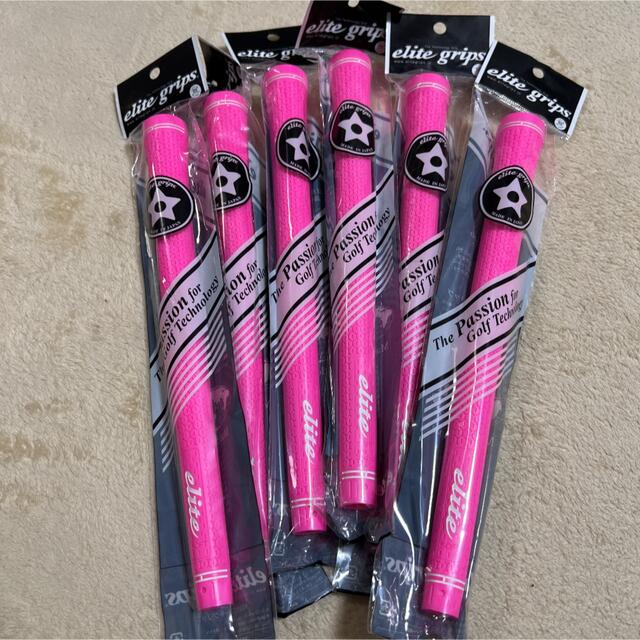 elite grips エリート グリップ TD50 soft 新品 6本セット スポーツ/アウトドアのゴルフ(その他)の商品写真