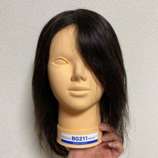 カットウィッグ　練習用　セミロング(その他)