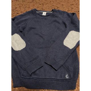 プチバトー(PETIT BATEAU)のプチバトー　男の子長袖ニット　128cm(ニット)